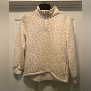 Old Navy Kids Beige Leopard Print Jacket